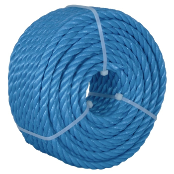 10mm x 30m Blue Poly Rope